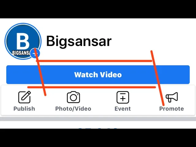 How to add Watch Video button on facebook | Bigsansar